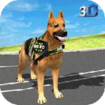 city hero dog rescue android application logo